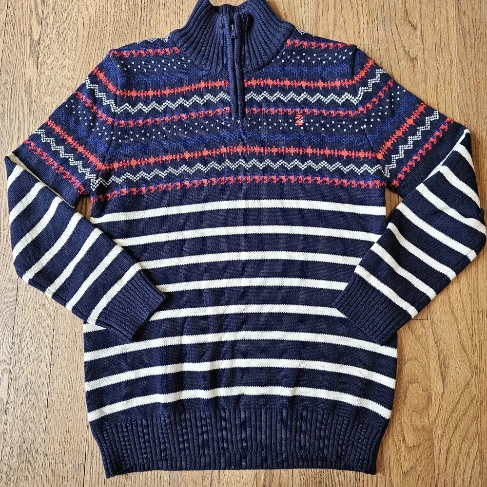 IZOD boys holiday knit sweater size 10/12